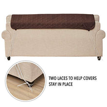 Load image into Gallery viewer, Rose Home Fashion RHF Anti-Slip Oversized Recliner Cover for Leather Sofa &amp; Oversized Recliner Covers, Slipcovers for Recliner, Recliner Covers, Recliner Chair Covers(Recliner-Oversized:Chocolate)
