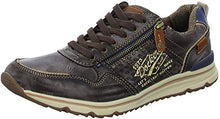 Load image into Gallery viewer, Dockers by Gerli Men's Low-Top Sneakers, Brown Dunkelbraun 380, 7.5 UK
