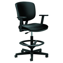 Load image into Gallery viewer, HON Volt Task Stool - Leather Office Stool for Standing Desk, Black (H5705)
