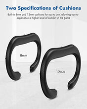 Load image into Gallery viewer, KIWI design VR Facial Interface Bracket with Anti-Leakage Nose Pad, 2 pcs PU Leather Anti-Dirt Sweat-Proof Foam Face Cover Pad for Valve Index Accessories
