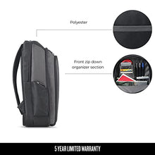 Load image into Gallery viewer, Solo New York Metropolitan 16 Inch Laptop Backpack with Removable Sleeve, Black/Grey
