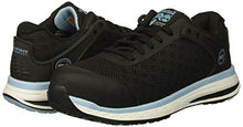 Load image into Gallery viewer, Timberland PRO Women's Drivetrain Composite Toe SD+ Industrial Boot, Black/Blue mesh, 6.5
