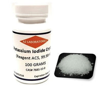 Load image into Gallery viewer, Potassium Iodide, High Purity USP Crystals/Powder, 100%, 100 Grams/Same Day Ship
