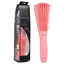 Load image into Gallery viewer, BESTOOL Detangling Brush for Black Natural Hair, Detangler Brush for Natural Black Hair Curly Hair Afro 3/4abc Texture, Faster n Easier Detangle Wet or Dry Hair with No Pain (Pink)
