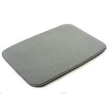 Load image into Gallery viewer, Norpro Dish Drying mat, 18" x 12", Gray
