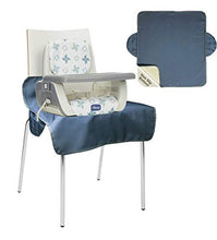Load image into Gallery viewer, Extra Large Booster Chair Cover, WOMUMON Dining Chair Seat Protector Cover for Booster Seat
