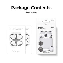 Load image into Gallery viewer, elago Upgraded AirPods Dust Guard (Matte Space Grey, 1 Set) – Dust-Proof Film, Luxurious Looking, Must Watch Easy Installation Video, Protect AirPods from Metal Shavings [US Patent Registered]
