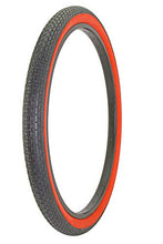 Load image into Gallery viewer, Alta Bicycle Tire Duro 26 x 2.125 Color Bike Tire Small Brick Pattern (Black/Red)
