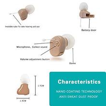 Load image into Gallery viewer, Mini Sound Amplifier, Ear Sound Enhancer, Noise Reduction, Enhanced Speech, Feedback Cancellation, Suitable for Adults, Elderly, Children, Left and Right Ears (3-Year Warranty)
