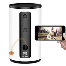 Load image into Gallery viewer, WOpet Smart Pet Camera:Dog Treat Dispenser, Full HD WiFi Pet Camera with Night Vision for Pet Viewing,Two Way Audio Communication Designed for Dogs and Cats,Monitor Your Pet Remotely
