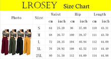 Load image into Gallery viewer, LROSEY Women's Stretchy Solid Color High Waisted Wide Leg Palazzo Pants with Pockets Green
