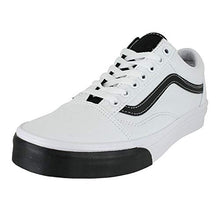 Load image into Gallery viewer, Vans mens Old Skool Skateboarding Shoe, (Color Block) True White, 12.5 Women/11 Men
