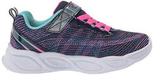 Load image into Gallery viewer, Skechers girls Sport Lighted - Shimmer Beams Sparkle Glow 20300n (Toddler) Sneaker, Navy/Multi, 8 Toddler US
