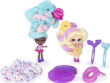 Load image into Gallery viewer, Candylocks, BFF 2-Pack, 3" Jilly Jelly and Donna Nut, Scented Collectible Dolls with Accessories
