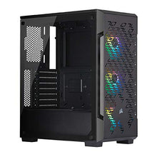 Load image into Gallery viewer, Corsair iCUE 220T RGB Airflow Tempered Glass Mid-Tower Smart Case - Black (CC-9011173-WW) &amp; Vengeance RGB PRO 16GB (2x8GB) DDR4 3200MHz C16 LED Desktop Memory - Black (CMW16GX4M2C3200C16)
