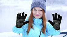 Load image into Gallery viewer, Luther Pike Seattle Knit Winter Gloves For Women Warm &amp; Cozy, Comfortable: Thermal Insulation
