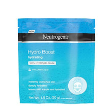 Load image into Gallery viewer, :Neutrogena Hydro Boost Moisturizing &amp; Hydrating 100% Hydrogel Sheet Face Mask for Dry Skin with Hyaluronic Acid, Gentle &amp; Non-Comedogenic, 12 Count,SG_B076H45H68_US
