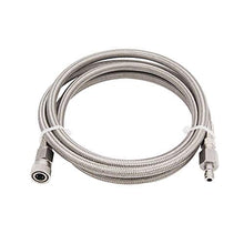 Load image into Gallery viewer, Paintball PCP Filling Hose Whip Extension Stainless Steel Air Fill Station &amp; Charging System 60 inches with Quick Disconnect
