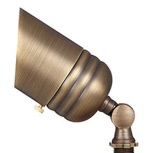 Load image into Gallery viewer, VOLT Fat Boy 12V Brass Outdoor Spotlight (Bronze) with Ground Stake
