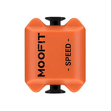Load image into Gallery viewer, moofit Bluetooth &amp; ANT+ Cycling Speed Sensor IP67 Waterproof Wireless Bike Speed Sensor for Wahoo, Zwift, Elite HRV, Endomondo, Peloton, Rouvy, and Cycling Computer
