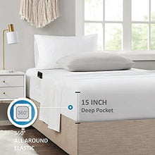 Load image into Gallery viewer, Comfort Spaces Bed in A Bag - Trendy Casual Design Cozy Comforter with Complete Sheet Set with Side Pocket, All Season Cover, Matching Shams, Twin XL(66 in x 90 in), Nina, Floral Yellow/Grey 6 Piece
