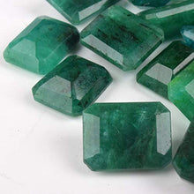 Load image into Gallery viewer, Zambian AAA++ Grade Green Emerald Approx 200 Cts. Fine 20 Pieces Natural Green Emerald Loose Gemstones Lot
