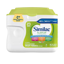 Load image into Gallery viewer, Similac for Spit-Up Non-GMO Infant Formula with Iron, Powder, 19.5-oz Tub
