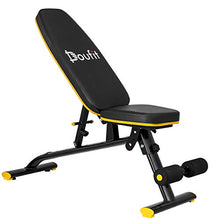 Load image into Gallery viewer, Adjustable Weight Bench for Home Gym, Doufit WB-01 Foldable Workout Bench Press, Indoor Multi-Purpose Exercise Incline Decline Bench
