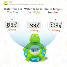 Load image into Gallery viewer, Doli Yearning Baby Bath Thermometer with Room Temperature| Fahrenheit and Celsius|Frog Lovely Shape|Kids' Bathroom Safety Products| Bath Toys…
