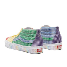 Load image into Gallery viewer, Vans SK8-MID (Pride) Multi/White Men's Skate Shoes Size 9.5
