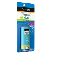 Load image into Gallery viewer, Neutrogena Wet Skin Kids Water Resistant Sunscreen Stick, Kids Sunscreen for Face and Body, Broad Spectrum SPF 70 UVA/UVB Sun Protection, Oil-Free &amp; Hypoallergenic, 0.47 oz

