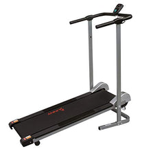 Load image into Gallery viewer, Sunny Health &amp; Fitness SF-T1407M Manual Walking Treadmill, Gray
