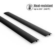 Load image into Gallery viewer, Nuovoware Silicone Gap Cover, [2PACK] 21" Premium Silicone Kitchen Stove Cooktop Counter Gap Covers, Food Grade, Non-toxic, White
