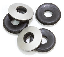 Load image into Gallery viewer, 1/4" x 5/8" OD Stainless EPDM Washers, (100 pc) Neoprene Backed, Choose Size &amp; Qty, by Bolt Dropper.
