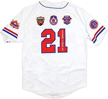 Load image into Gallery viewer, Cultural Exchange Big Boy Dominican Republic Latin Legacy S2 Mens Baseball Jersey [White - 3XL]

