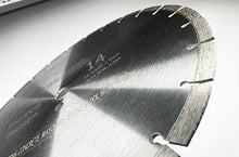Load image into Gallery viewer, (10 Pack) ALSKAR DIAMOND ADLSS 14 inch Dry or Wet Cutting General Purpose Segmented High Speed Diamond Saw Blades for Concrete Stone Brick Masonry (14" - 10 pcs)
