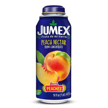 Load image into Gallery viewer, Jumex Lata Botella Peach Nectar | Insulated, BPA-Free Aluminum Can with Resealable Top | 16.9 Fl Ounces (Pack of 12)
