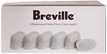 Load image into Gallery viewer, Breville BWF100 Single Cup Brewer Replacement Charcoal Filters White
