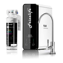 Load image into Gallery viewer, Frizzlife RO Reverse Osmosis Water Filtration System - 600 GPD High Flow, Tankless, Reduce TDS, Compact, Alkaline Mineral PH, 1.5:1 Drain Ratio, USA Tech Support, PD600-TAM3
