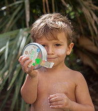 Load image into Gallery viewer, Raw Elements Baby + Kids SPF 30 Organic Sunscreen Lotion Non-Nano Zinc Oxide, Reef-Safe, Cruelty-Free, Gentle and Moisturizing, Zero Waste Tin, 3oz
