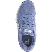 Load image into Gallery viewer, FILA Women Volley Zone Shoes, Color: Infi/Pair/Dpnk, Size: 6.5 (5PM00595-418-6.5)
