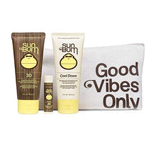 Load image into Gallery viewer, Sun Bum Premium Day Tripper | Travel-Sized Sun Care Pack with Moisturizing Sunscreen Lotion, Sunscreen Lip Balm and Hydrating Cool Down Lotion | Reef Friendly Broad Spectrum UVA/UVB Protection, Basic
