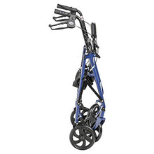 Load image into Gallery viewer, Drive Medical Four Wheel Walker Rollator with Fold Up Removable Back Support

