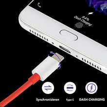 Load image into Gallery viewer, OnePlus 6 Dash Charger OnePlus 5T/5 Dash ChargerDash Power Adapter [5V 4A] + OnePlus Dash Charging Cable 1M / 3.3FT USB C Fast Charging Data Cable for OnePlus 6T 6 5T 5 3T 3
