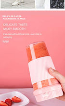 Load image into Gallery viewer, Ulgoo Portable Blender Mini Personal Mixer With USB Rechargeable Juicer Smoothie Blender Smoothie Maker Cordless BPA Free Small Juicer for Home Outdoors (Pink)
