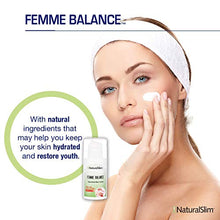 Load image into Gallery viewer, NaturalSlim Femme Balance - Progesterone Cream for Women - Natural Hormonal Balance &amp; Menopause Support Creams for Women's Health - Liposomal Skin Cream - 60 Pumps 3.4 oz
