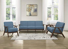 Load image into Gallery viewer, Lexicon Elle 3-Piece Living Room Set, Blue

