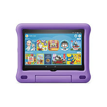 Load image into Gallery viewer, Fire HD 8 Kids tablet, 8" HD display, ages 3-7, 32 GB, includes a 1-year subscription to Amazon Kids+ content, Purple Kid-Proof Case, (2020 release)
