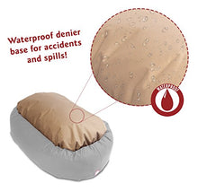 Load image into Gallery viewer, 52 inch Vintage Villa Collection Micro Velvet Bagel Dog Bed By Majestic Pet Products
