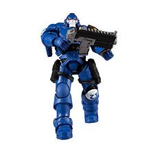 Load image into Gallery viewer, McFarlane Toys Warhammer 40,000 Ultramarines Reiver with Bolt Carbine &amp; Base 7" Action Figure
